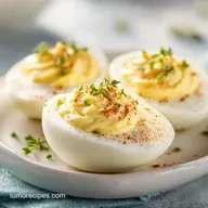 Classic Deviled Eggs: Creamy and Easy-Peel
