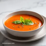 Creamy Tomato Basil Soup Homemade in 35 Minutes