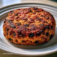 Daniel Fast Bean Burger with Walnuts