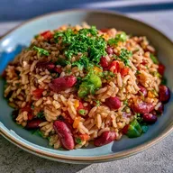 Hearty Daniel Fast Red Beans and Rice