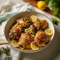 Easy One Pan Lemon Garlic Chicken