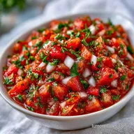 Tomato Salsa in 18 Minutes