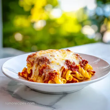 Cream Cheese Spaghetti in 45 Minutes Recipe Card