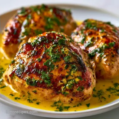 Curry Braised Chicken Thighs: Creamy