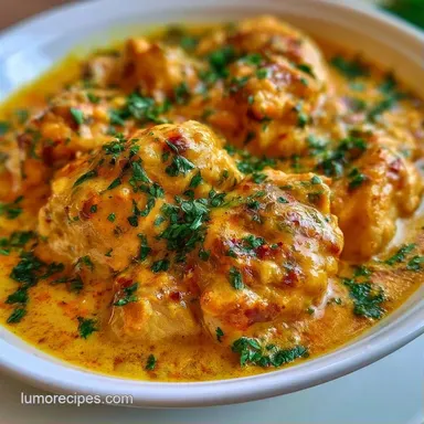Easy Chicken Thigh Curry in 45 Minutes Recipe Card