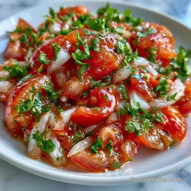 Fresh Pico de Gallo in 15 Minutes Recipe Card