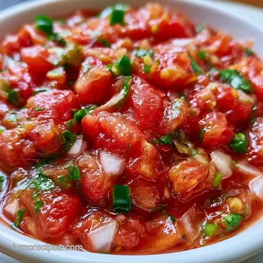 Roma Tomato Salsa in 10 Minutes Recipe Card