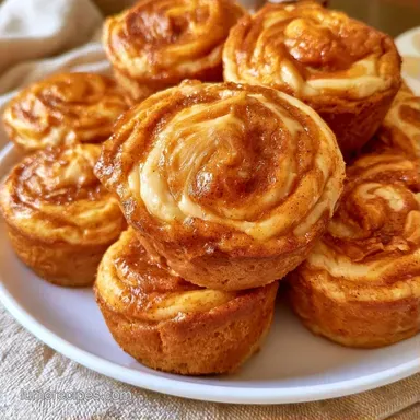 Glutenfree Pumpkin Cheesecake Muffins for 12 Recipe Card