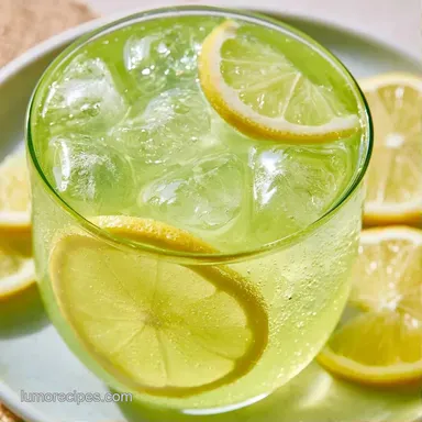 Citrus Soda for 10 Servings Recipe Card