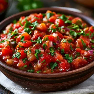 Homemade Salsa in 10 Minutes Recipe Card