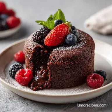 Quick Chocolate Mug Cake Microwave Recipe in 3 Minutes Recipe Card