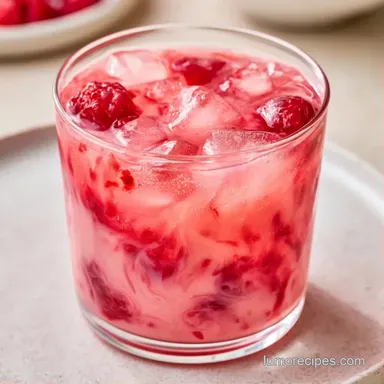 Raspberry Dream Soda in 5 Minutes Recipe Card