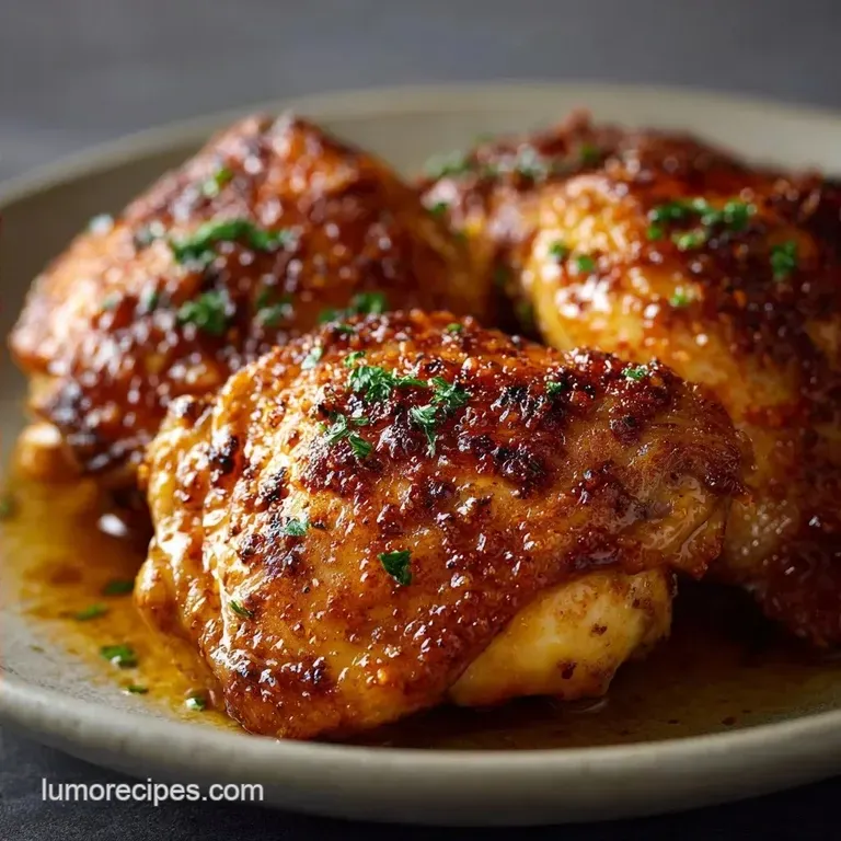 Baked Boneless Chicken Thighs: Juicy and Golden