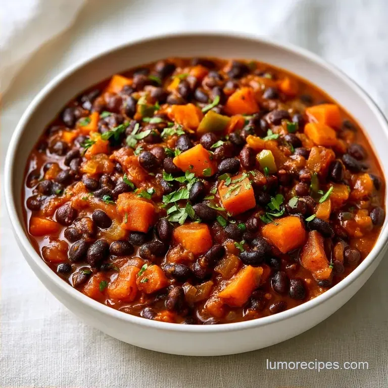 Hearty Daniel Fast Black Bean Chili