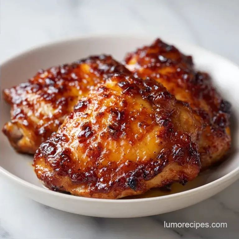 Crispy Brown Sugar Air Fryer Chicken: Caramelized
