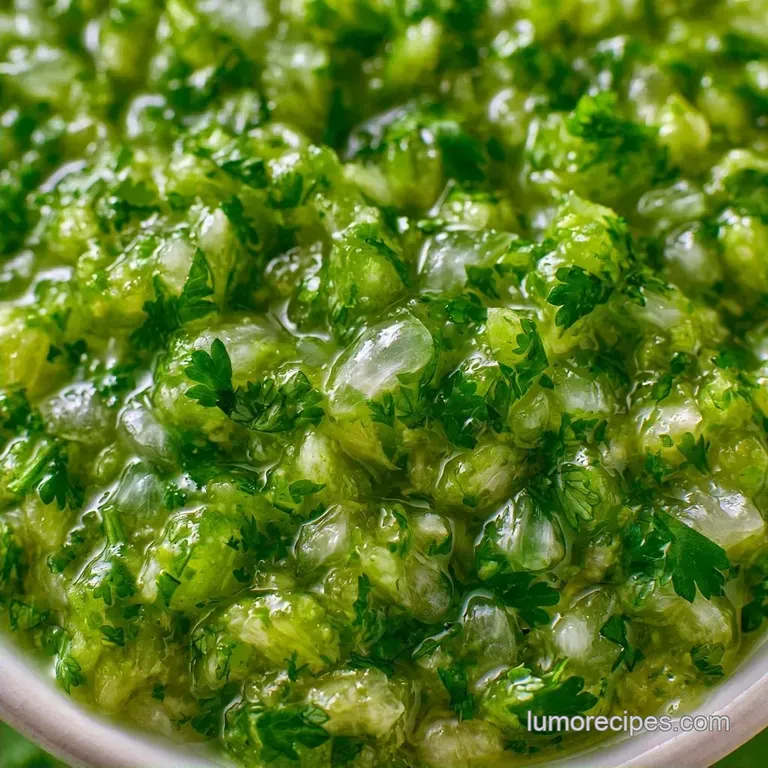 Homemade Cilantro Lime Salsa