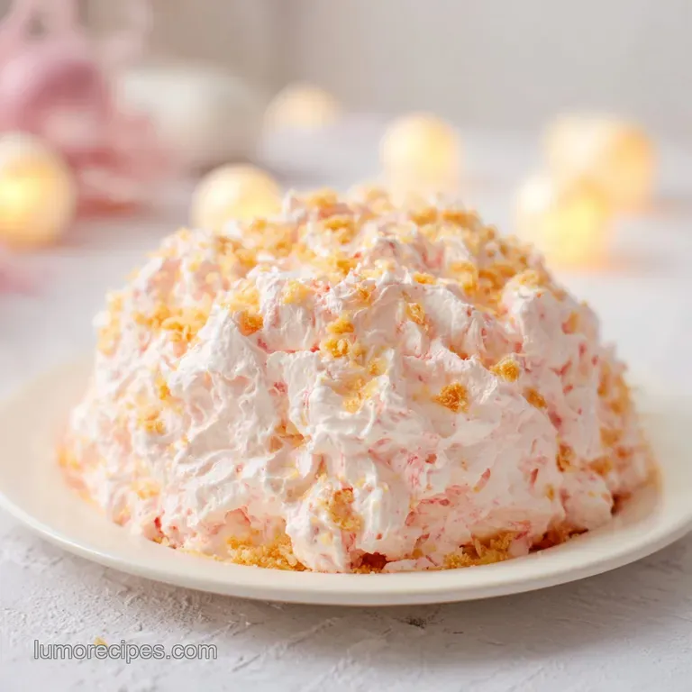 Classic No Bake Pink Fluff: Creamy and Airy