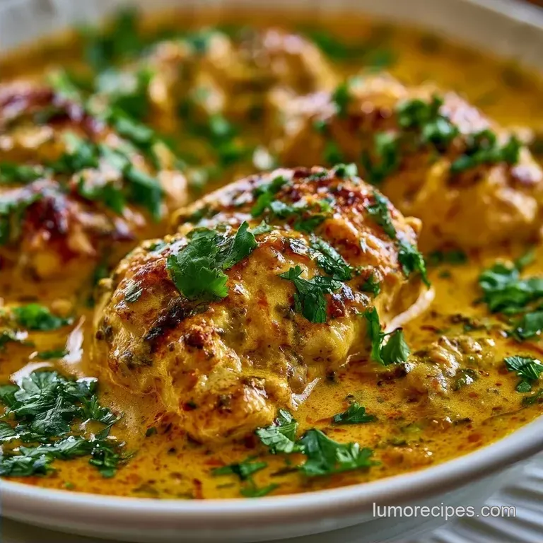 Creamy Coconut Milk Chicken Curry