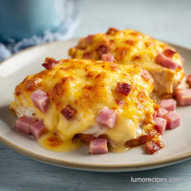 Cordon Bleu Casserole: Creamy and Golden