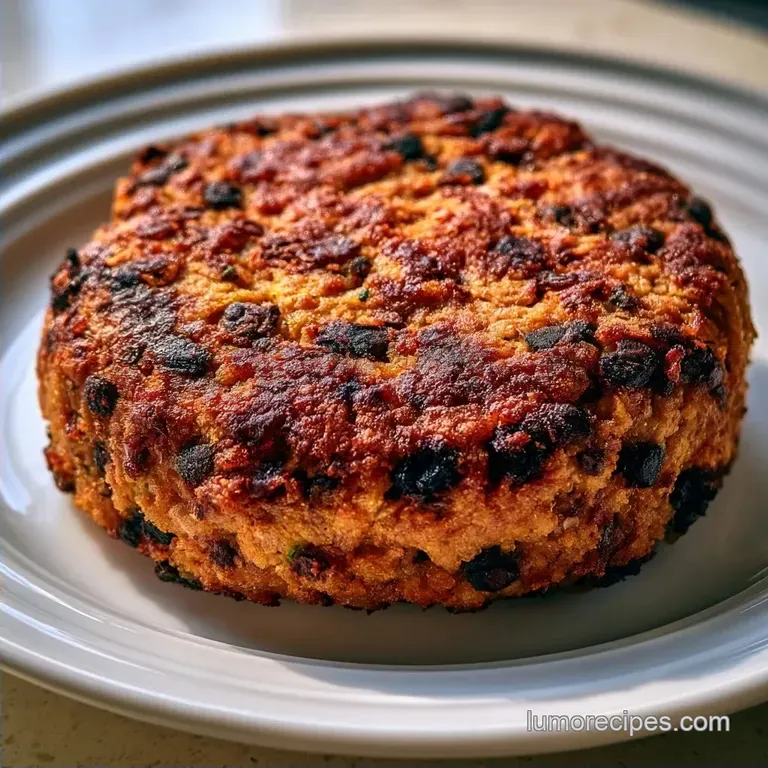 Daniel Fast Bean Burger with Walnuts
