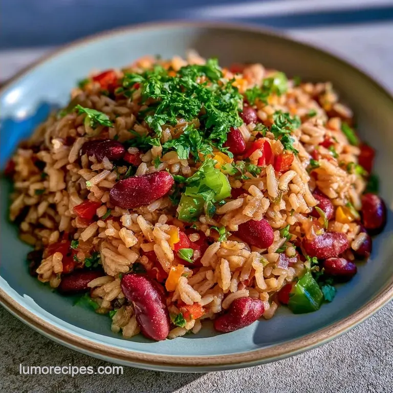 Hearty Daniel Fast Red Beans and Rice