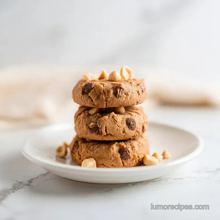 Easy 3 Ingredient Peanut Butter Cookies