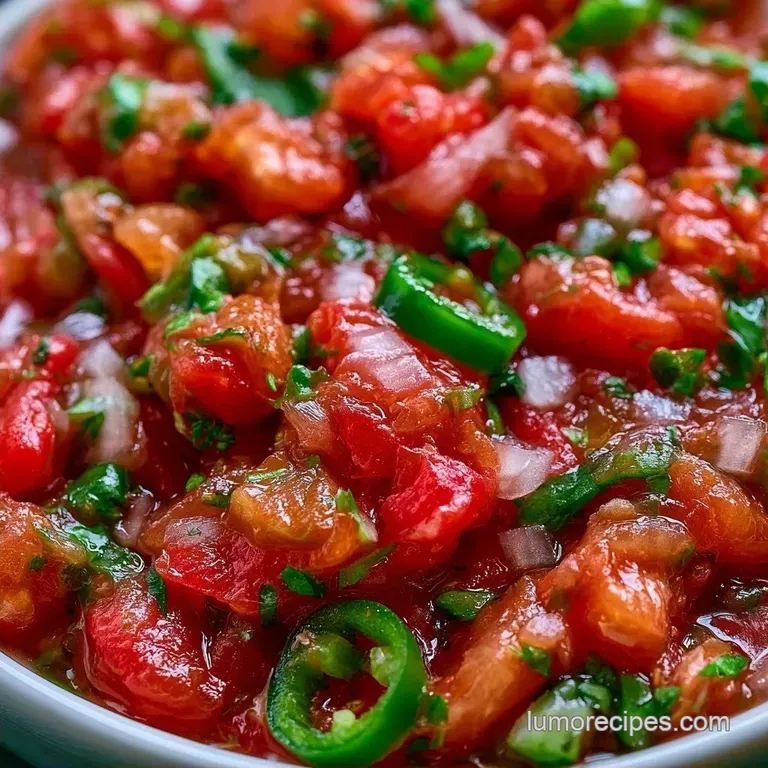 Roma Tomato Salsa in 10 Minutes