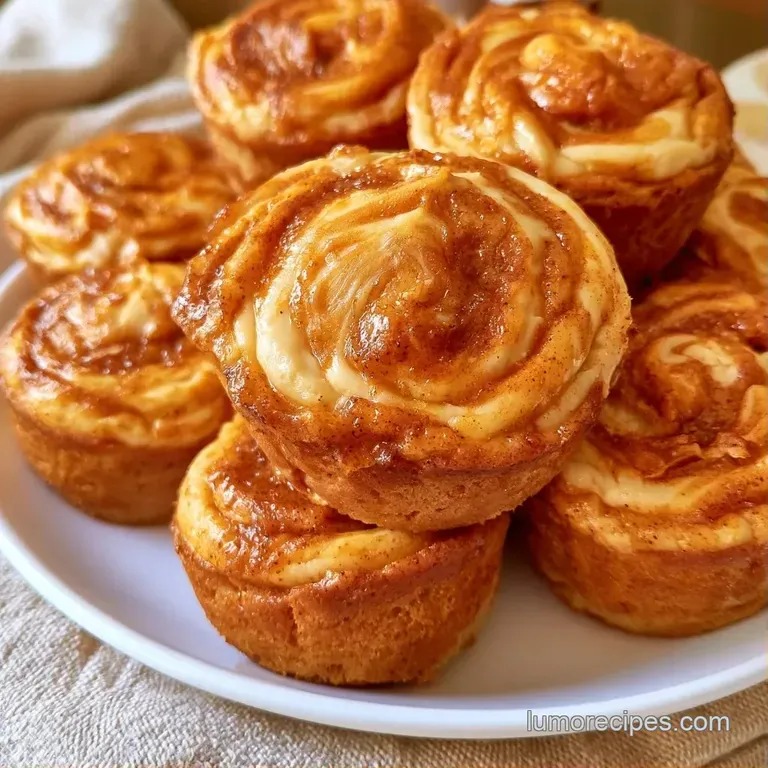 Vibrant orange muffins with creamy swirls artfully arranged on a white marble slab with cinnamon sticks.