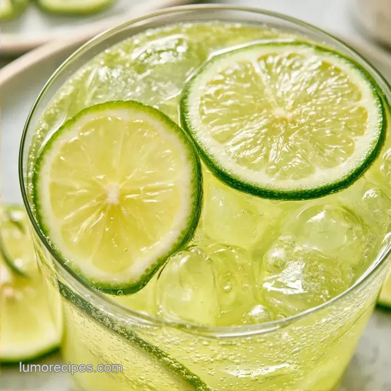 Sparkling Homemade Mountain Dew Citrus Soda