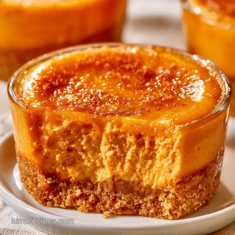 Ultra-Creamy No Bake Pumpkin Cheesecake Cups