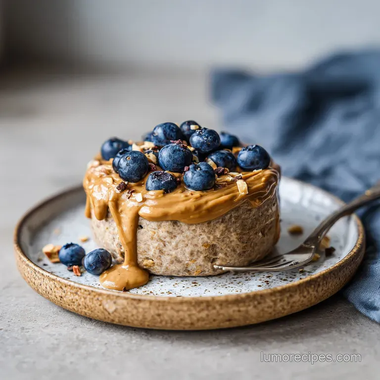 Peanut Butter Overnight Oats: Creamy and High Protein