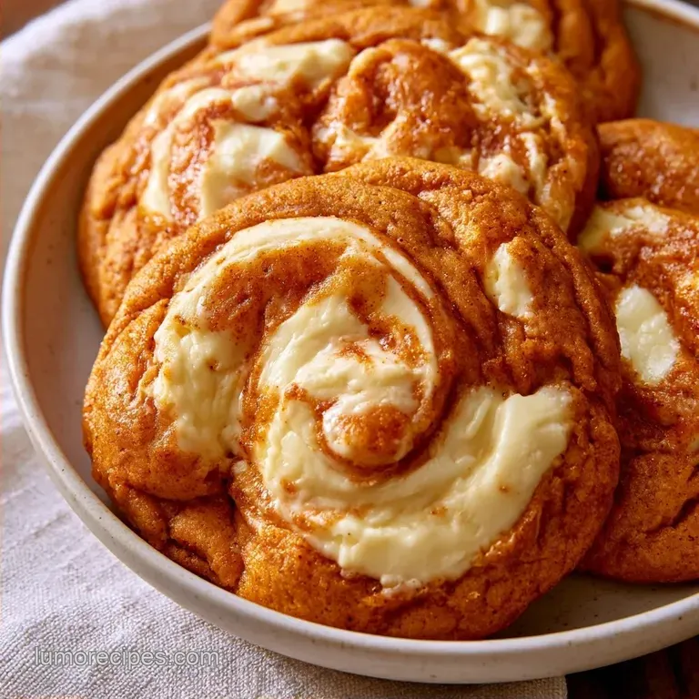 Easy Pumpkin Cheesecake Cookies
